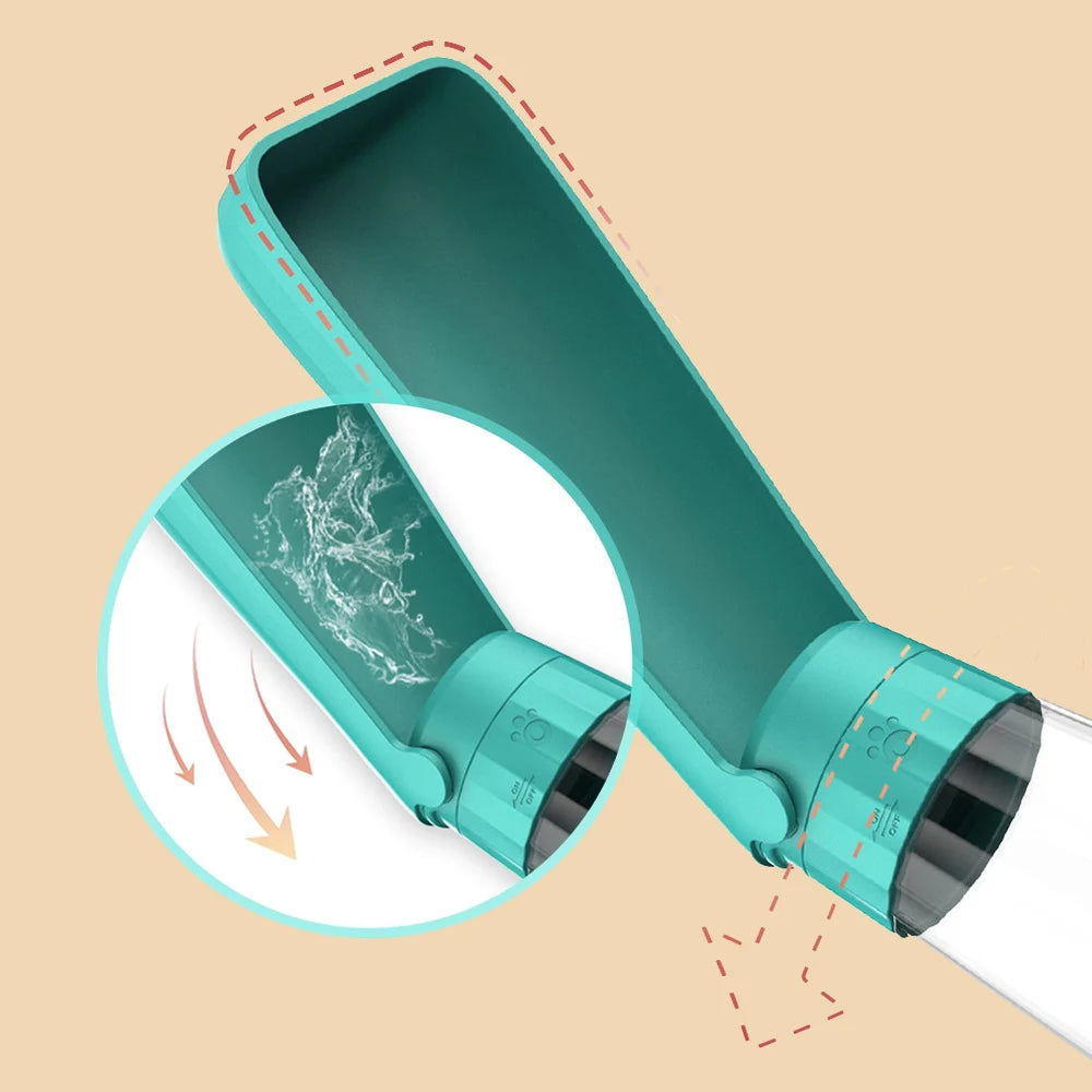 Dog Water Bottle For Small Medium Large Dogs Cats Outdoor Portable Puppy Leak Proof Drinking Bowl Labrador Beagle Pet Supplies